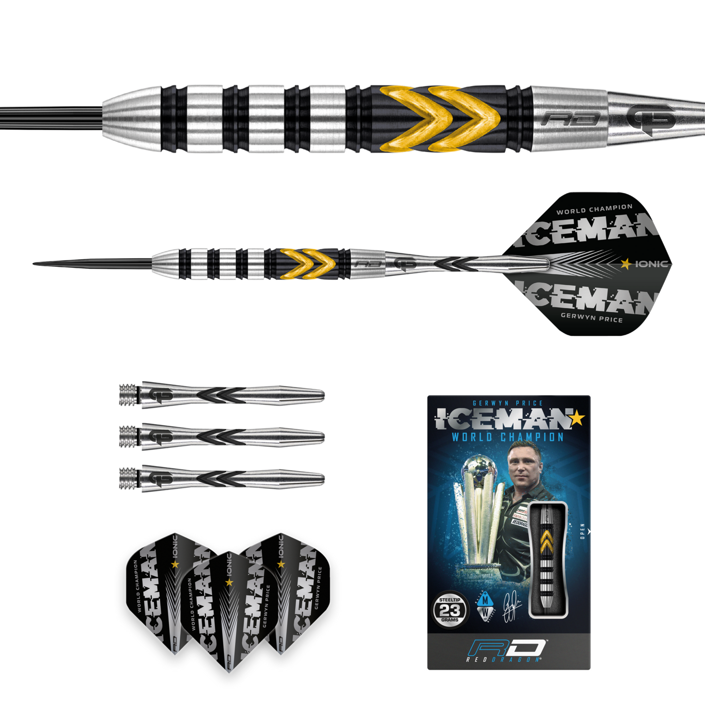 Reddragon Gerwyn Price Thunder Steeldart 23g