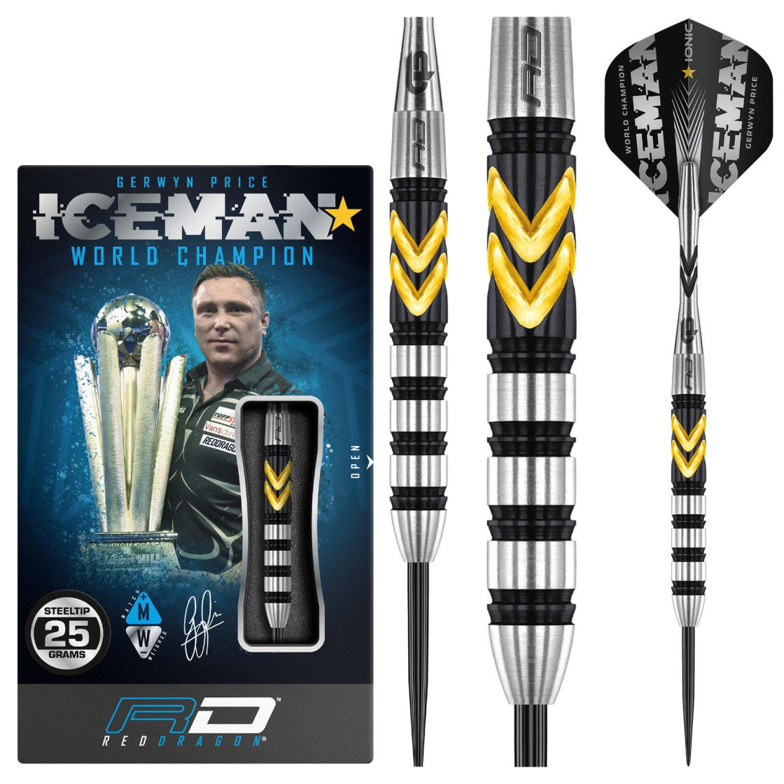 Reddragon Gerwyn Price Thunder Steeldart 25g
