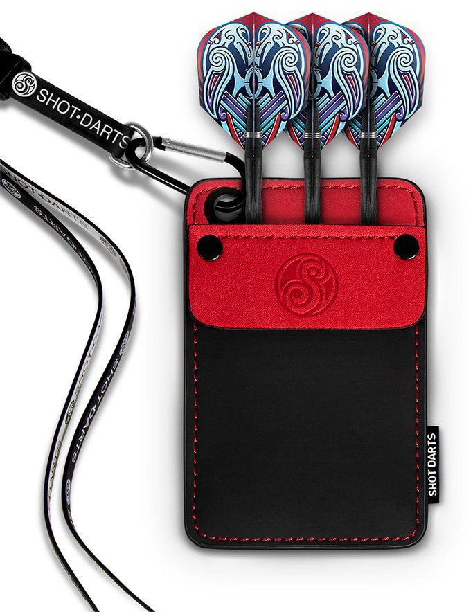 Shot Dexter Dart Wallet Red