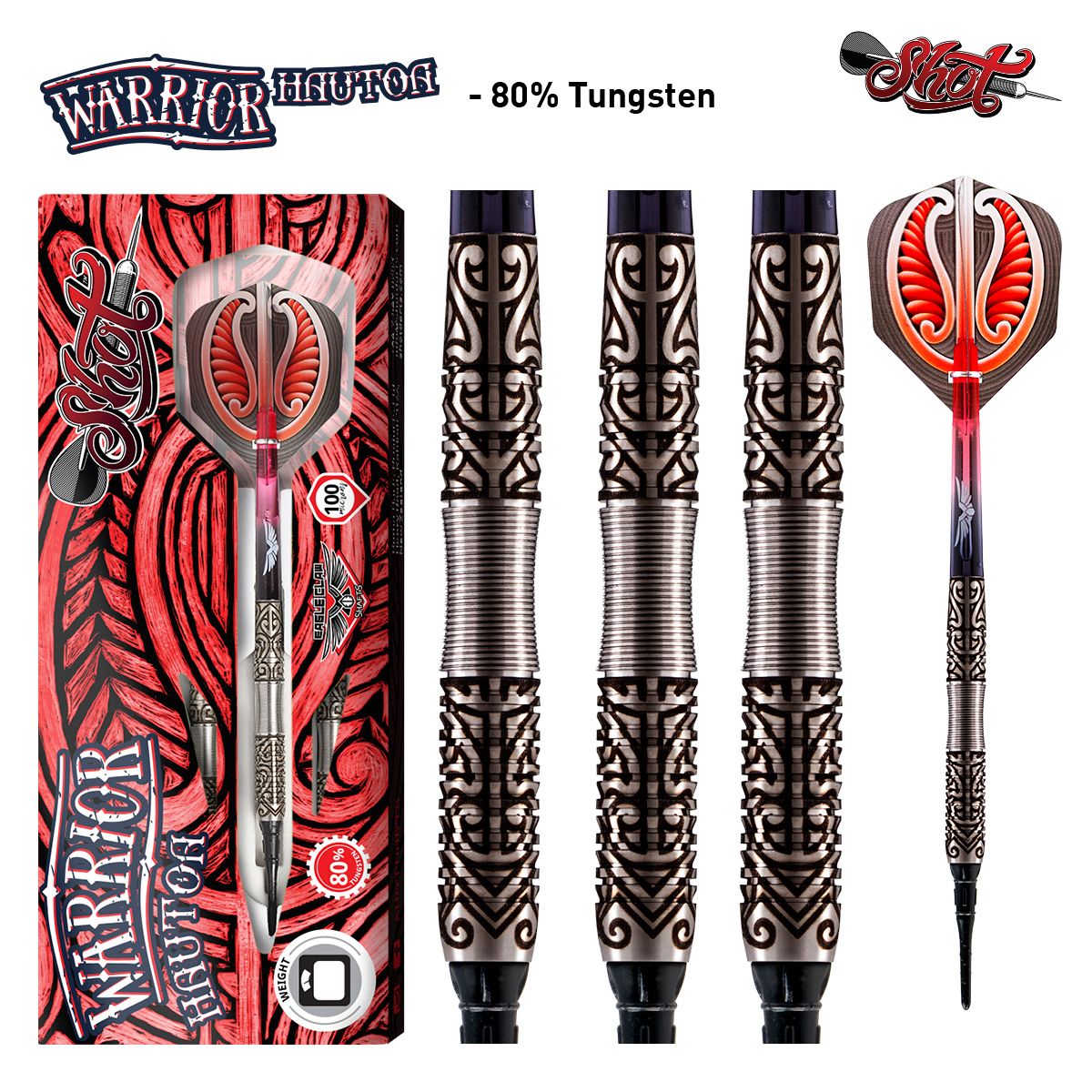 Shot Warrior Hautoa 80% Softdart 18g