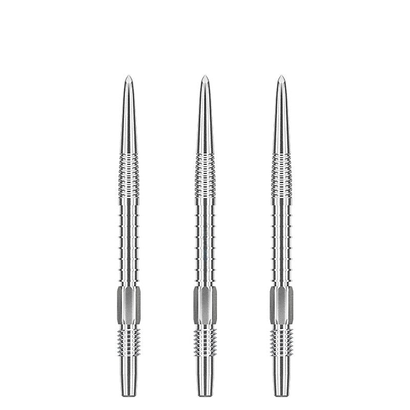 Target Swiss Points Spitzen Silber 26mm