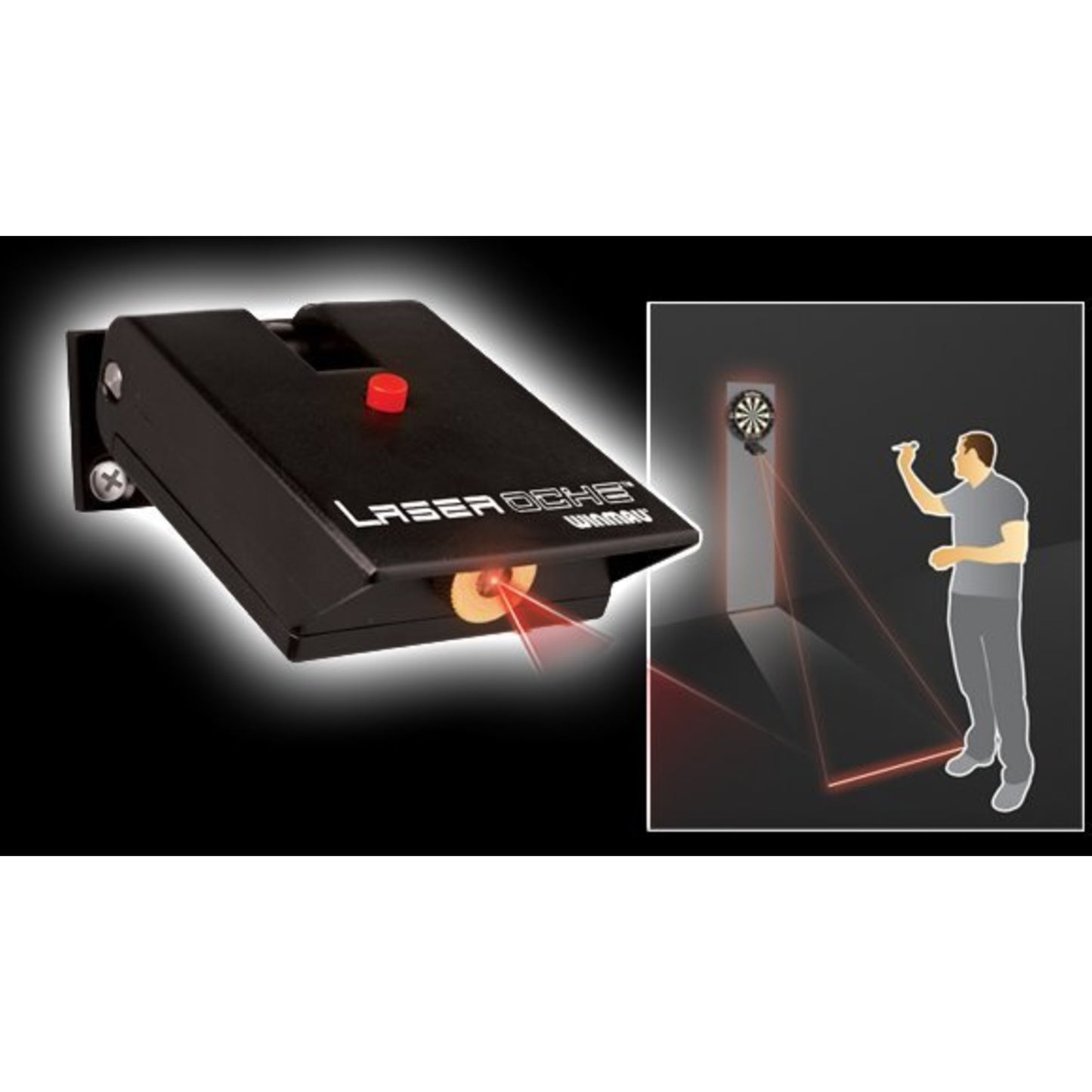 Winmau Laser Oche Winmau Beamer (Abwurflinie) Zubehör