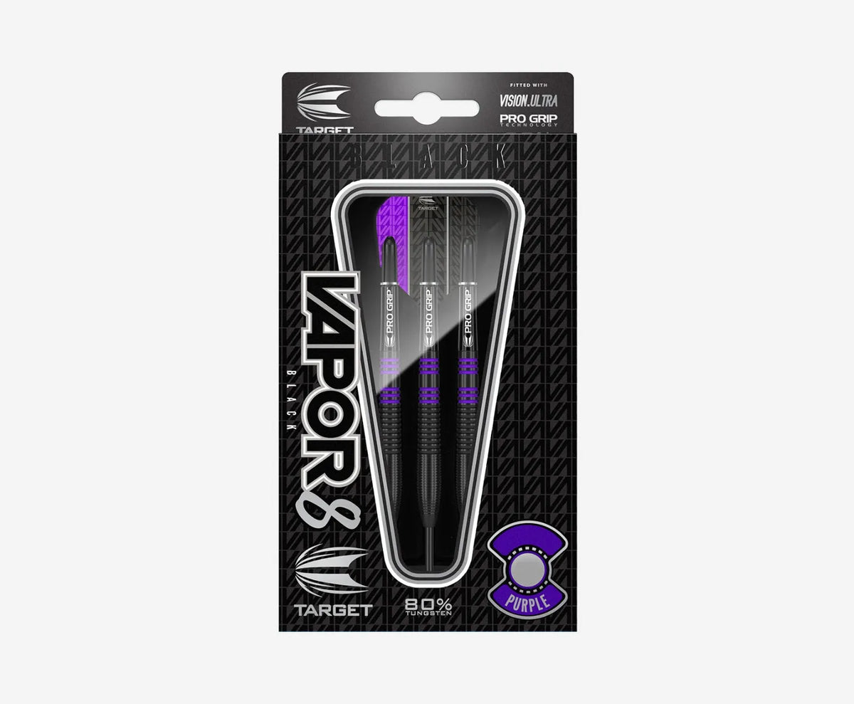 Target Steel-Dart Vapor8 Black - Purple in 21g und 23g (2018)