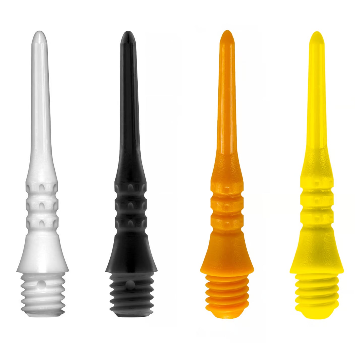 Target Spitzen/Points Pixel Tip für E-Darts - Weiß, Schwarz, Orange, Gelb