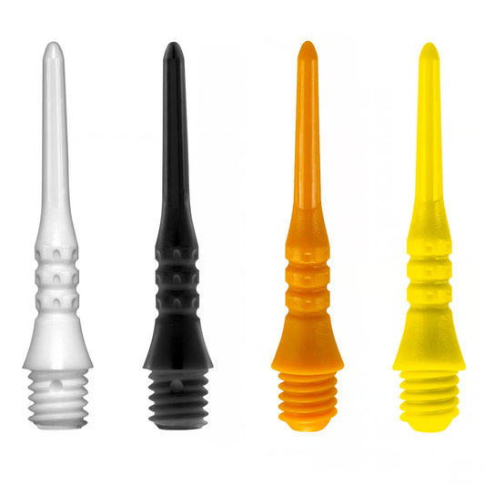 Target Spitzen/Points Pixel Tip für E-Darts - Weiß, Schwarz, Orange, Gelb