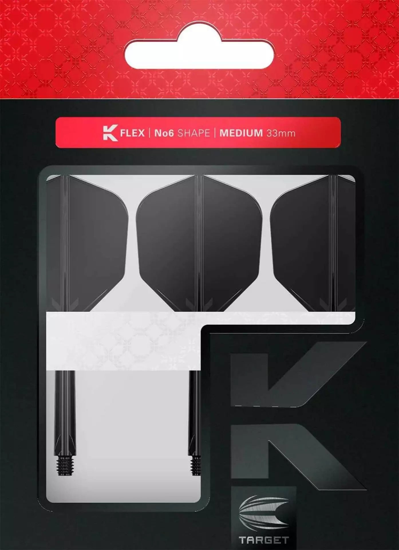Target K-Flex Flight/Shaft-System Black No6 Medium