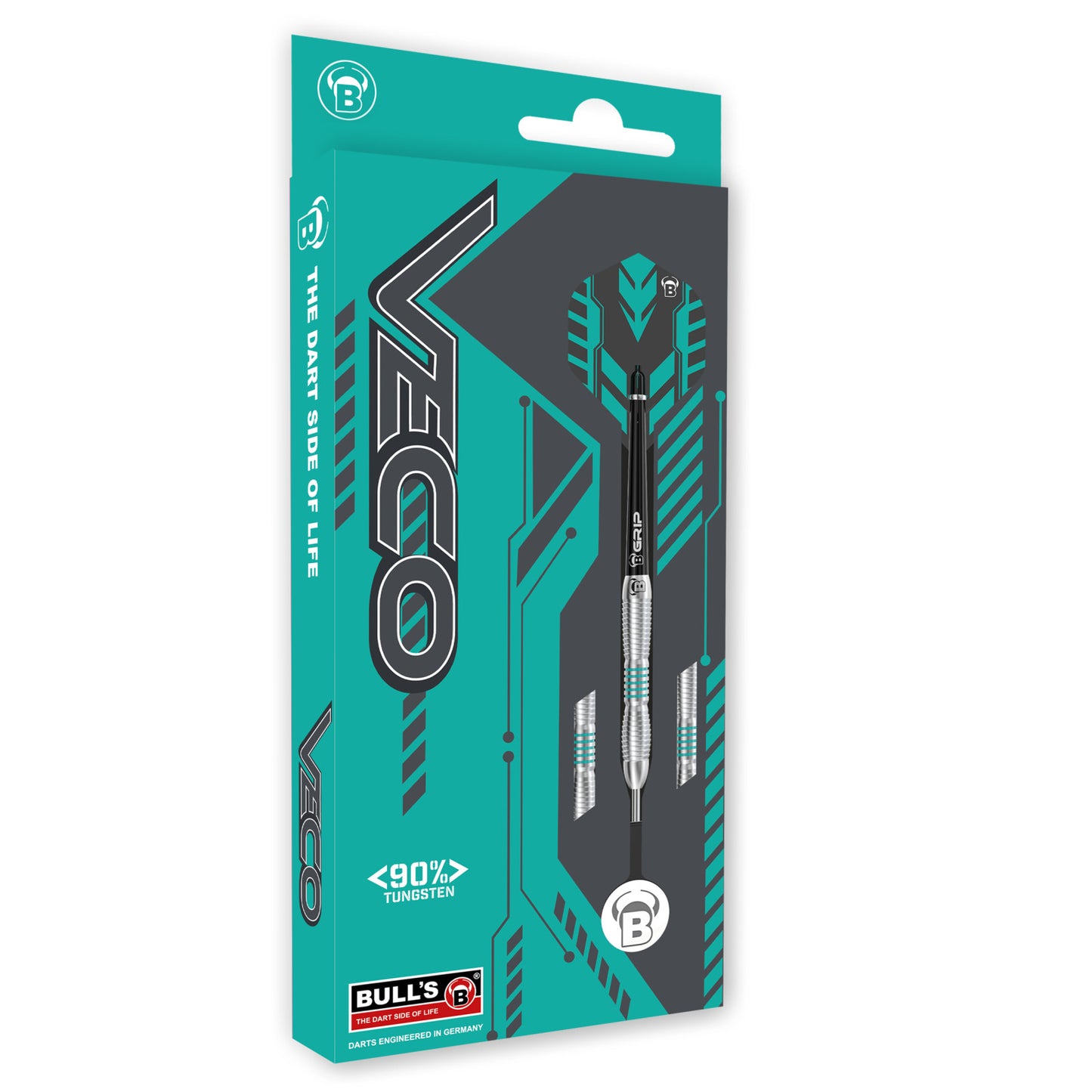 BullsDE Steel-Dart Veco V1 90% Tungsten in 21g, 23g, 25g