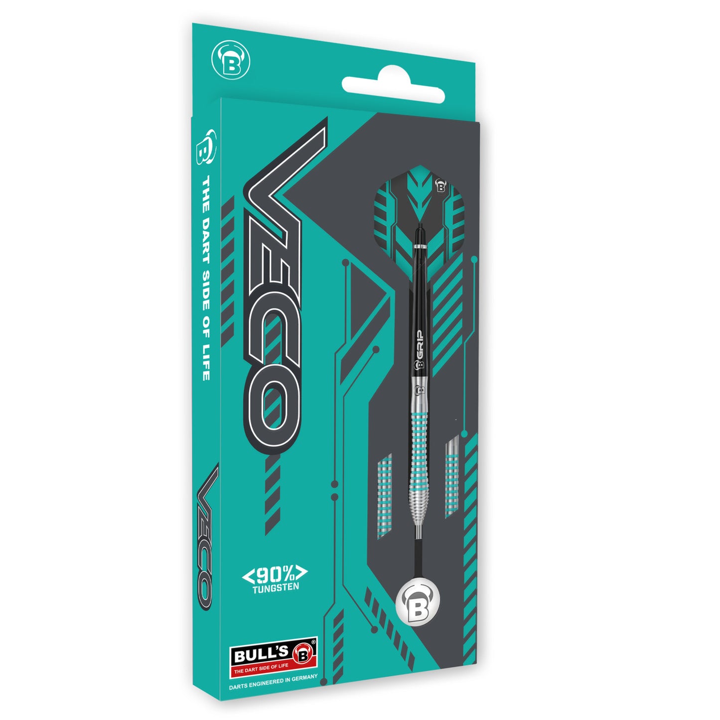 BullsDE Steel-Dart Veco V2 90% Tungsten in 21g, 23g, 25g