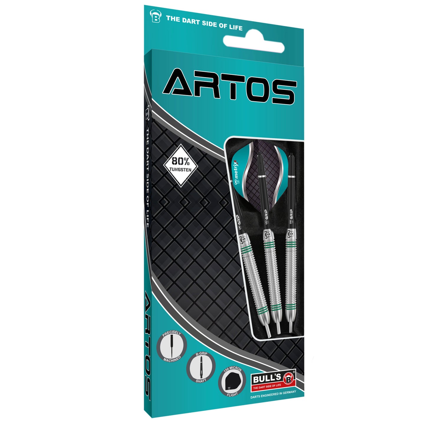 BullsDE Steel-Dart Artos AR1 mint 80% Tungsten in 22g und 24g