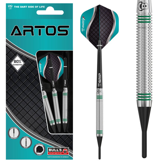 BullsDE Soft-Dart Artos AR1 Mint 80% Tungsten in 18g, 20g, 22g