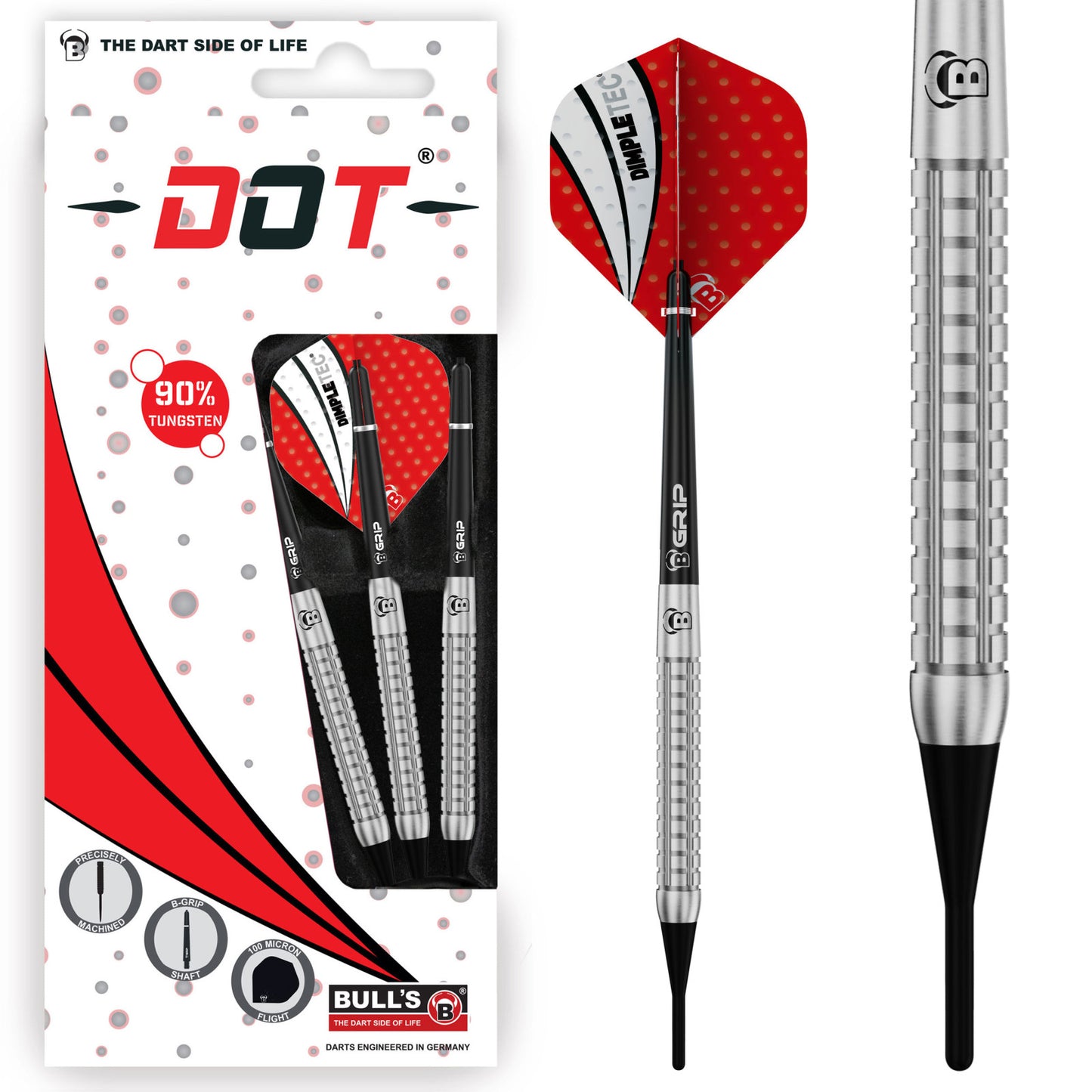 BullsDE Soft-Dart Dot D5 in 18g und 20g