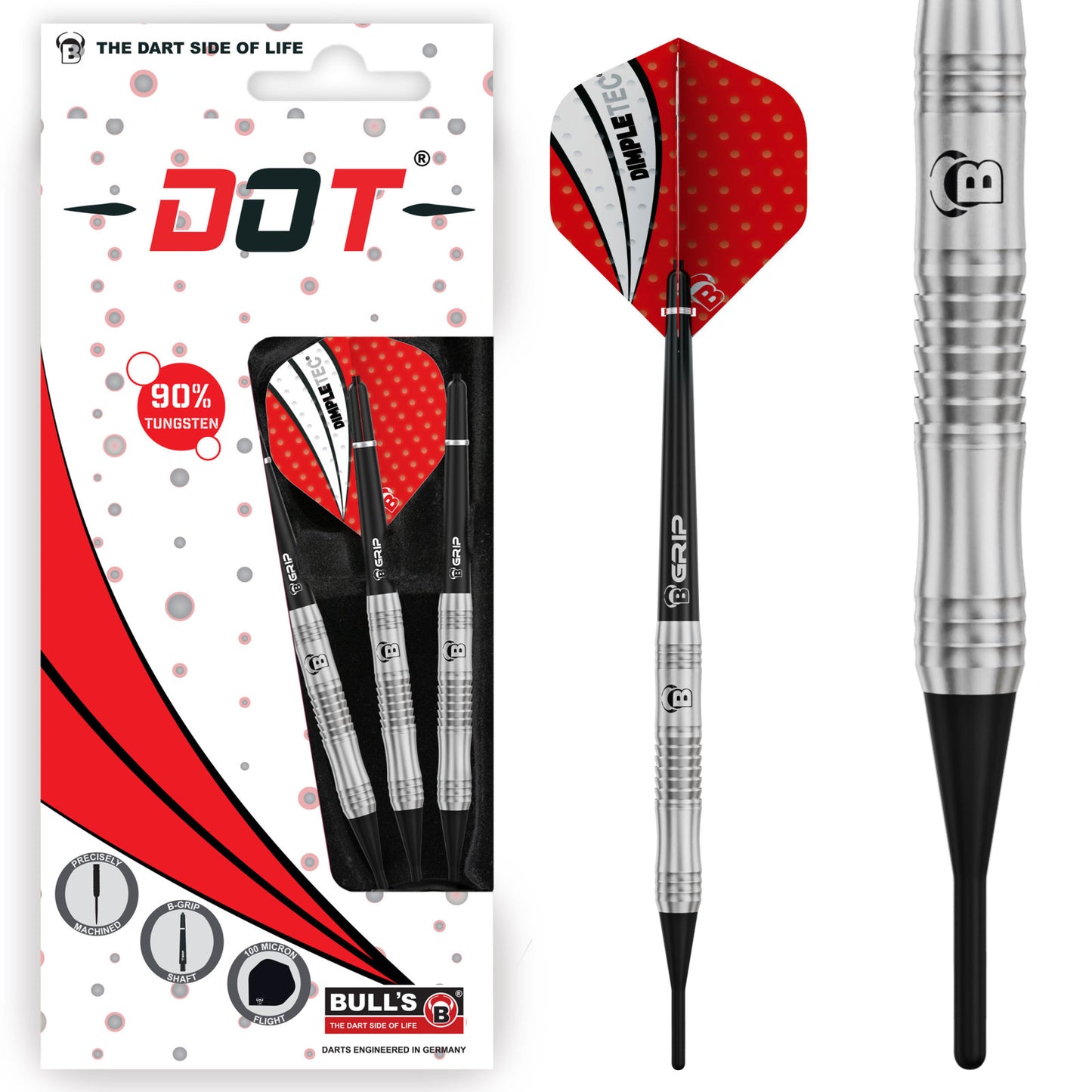 BullsDE Soft-Dart Dot D4 in 18g
