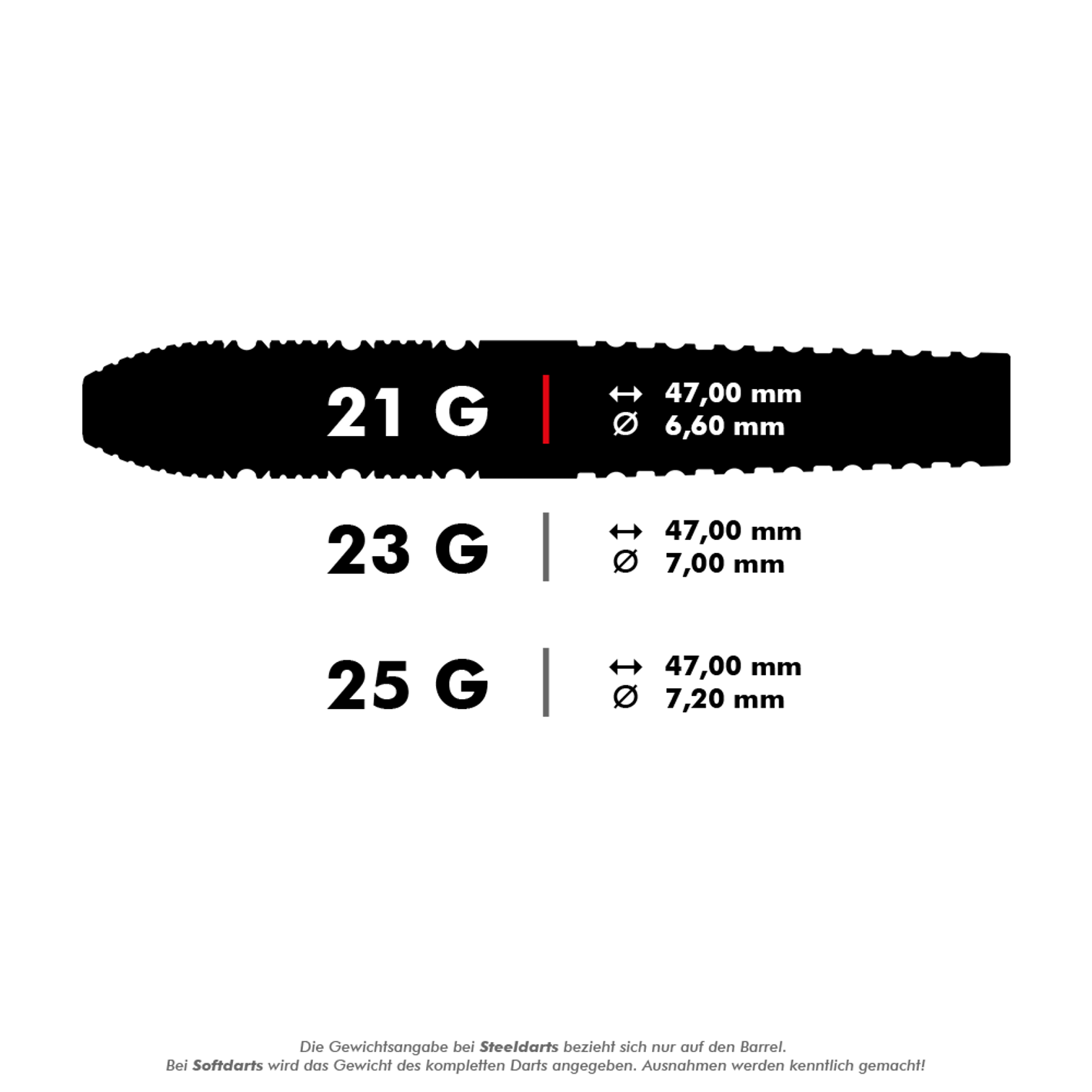 Target Raymond Van Barneveld Barney25 Swiss Point Steeldarts in 21g