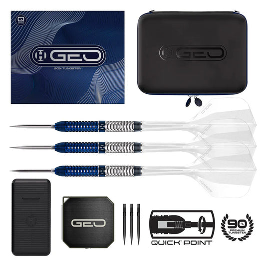 HARROWS Steel-Dart Geo Parallel 90% Tungsten in 23g, 24g, 25g