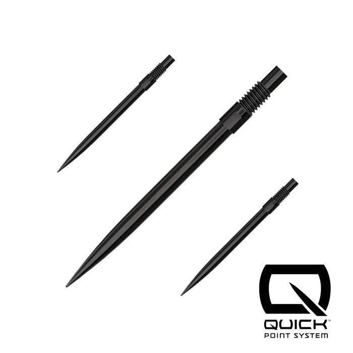 HARROWS Spitzen/Points Quick Silver/Black in 30mm, 35mm, 40mm