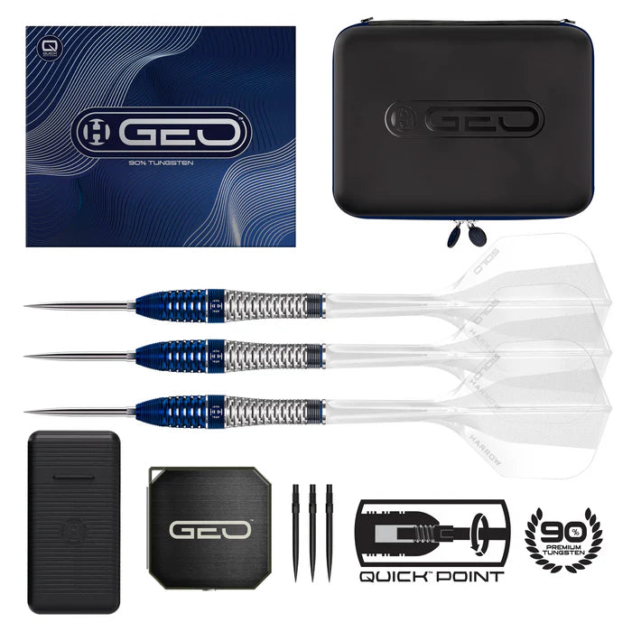HARROWS Steel-Dart Geo Bomb 90% Tungsten in 23g und 25g