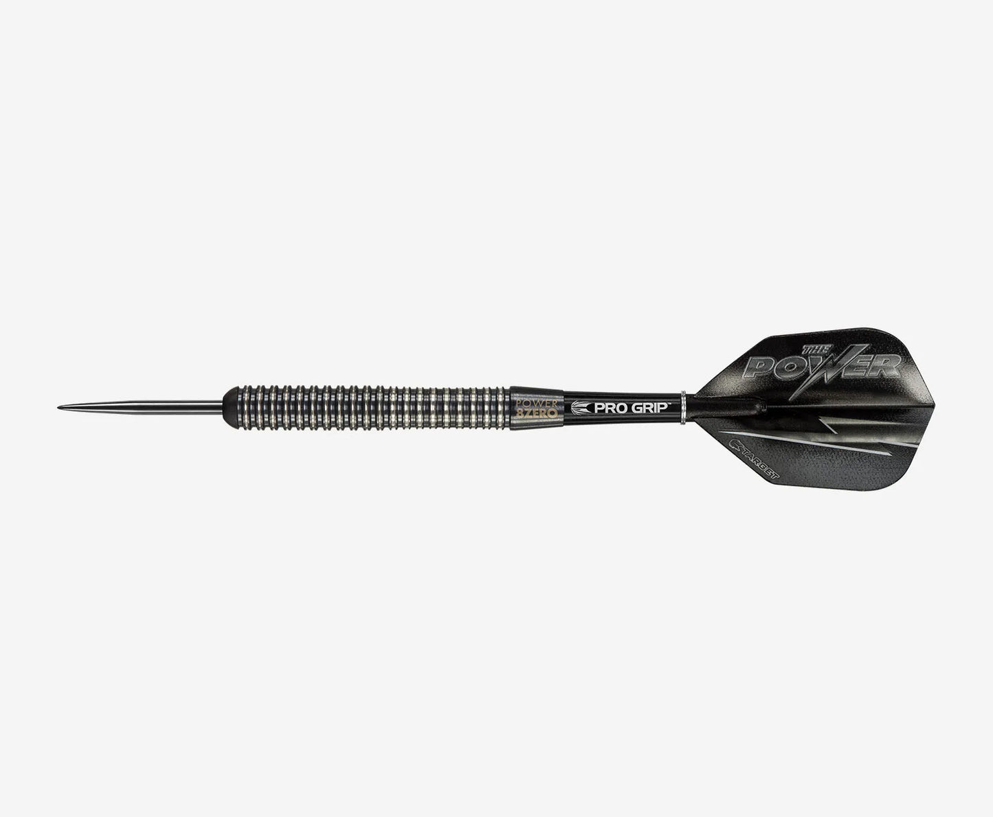 Target Steel-Dart Power 8Zero Black Titanium in 21g, 22g, 23g, 24g, 25g