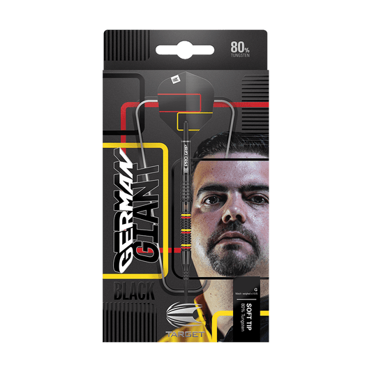 Target Gabriel Clemens 80% Softdarts Black 18g