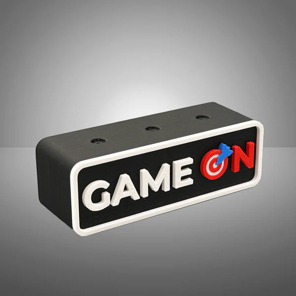 Dartshalter "Game On" für 3 Darts (Zubehör)