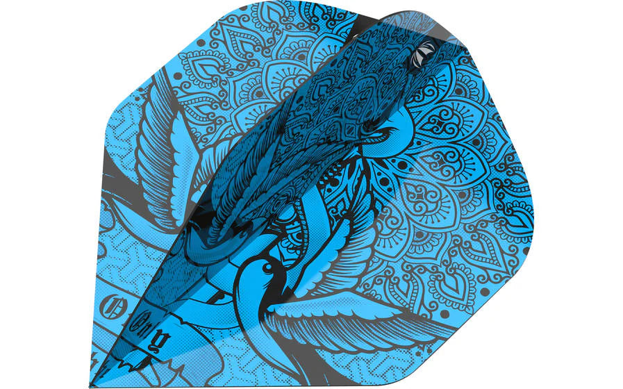 Target Flight INK PRO Red, Grey, Blue No2/No6 (Set = 3 Stück, 100 Micron)