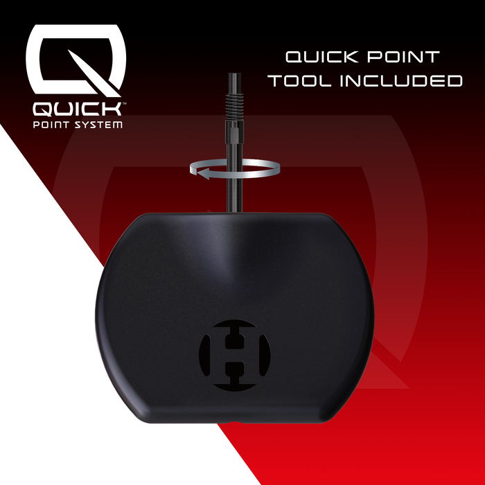 HARROWS Spitzen/Points Quick Silver/Black in 30mm, 35mm, 40mm