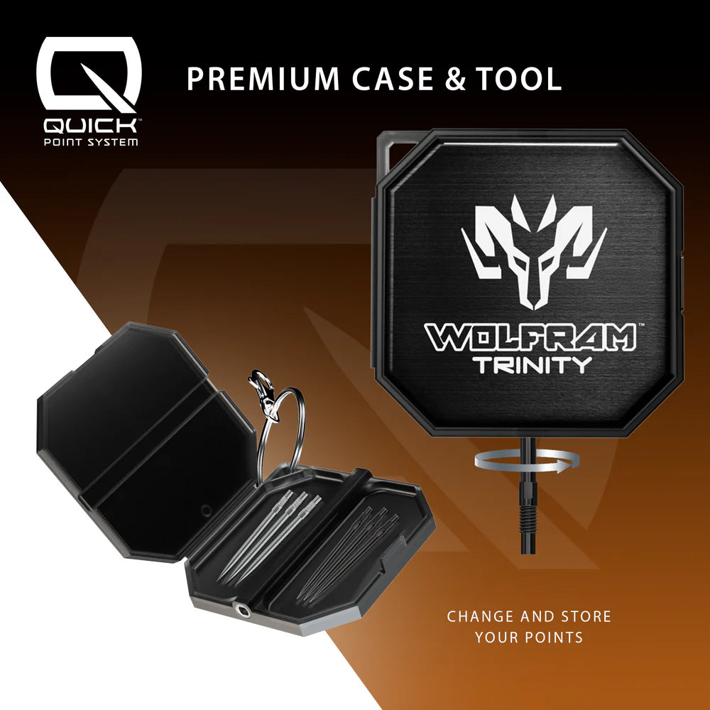 HARROWS Steel-Dart Wolfram Trinity QUICK Point 97% Tungsten in 21g, 23g, 25g