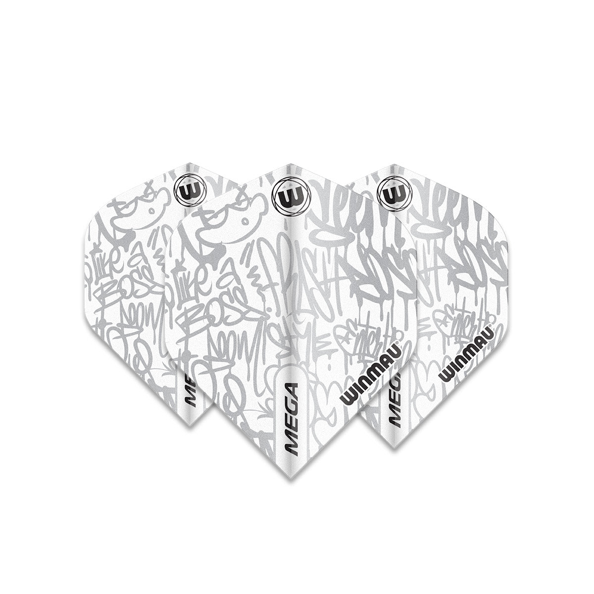 Winmau Flights Mega Standard White
