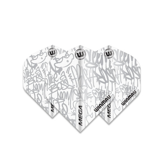 Winmau Flights Mega Standard White