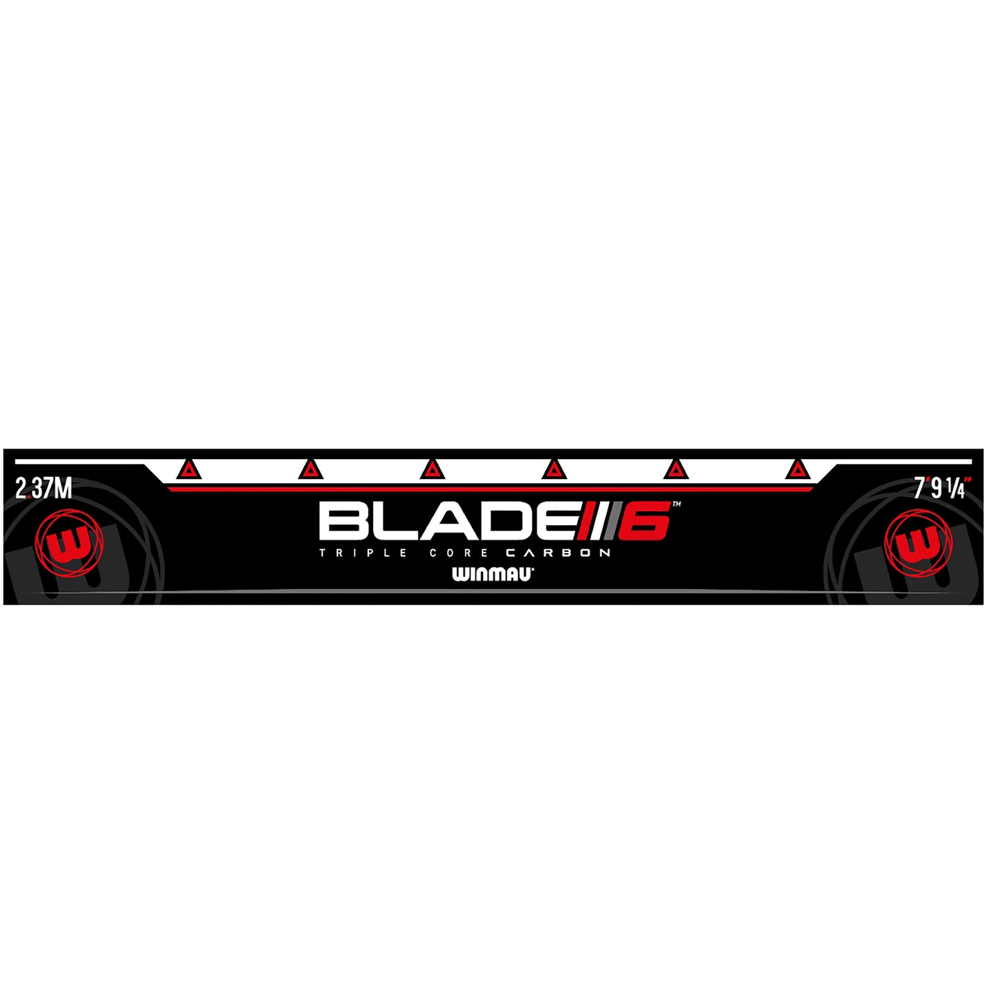 Winmau Abwurflinie 237 cm Oche Line Blade 6 8764 (Dart-Board Zubehör)