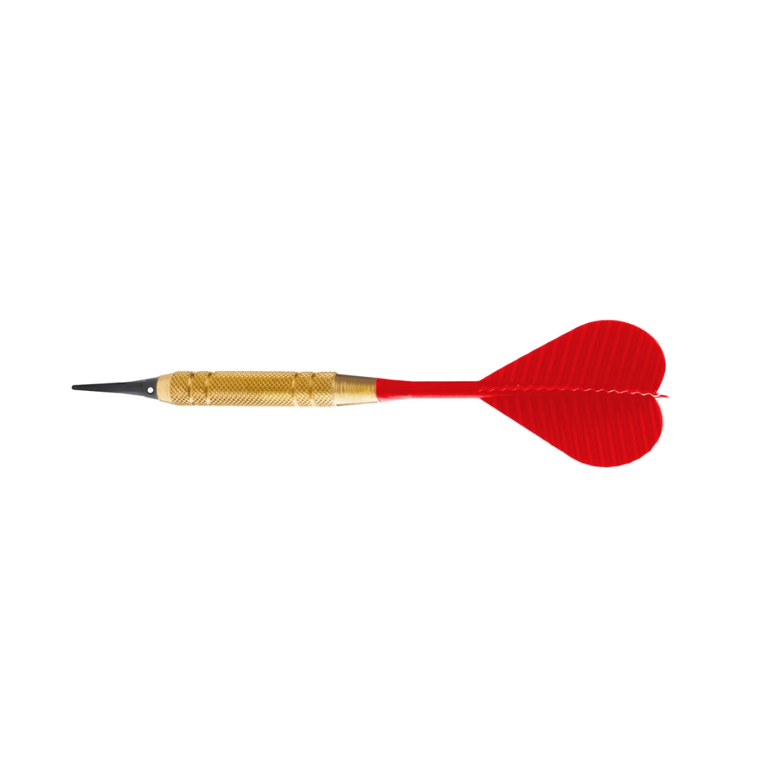 Karella Soft-Dart lose PVC rot/schwarz in 17g (3 Stück = 1 Set)