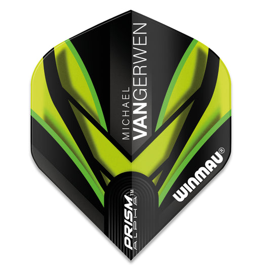 Winmau Flights MvG PRISM ALPHA  schwarz-grün