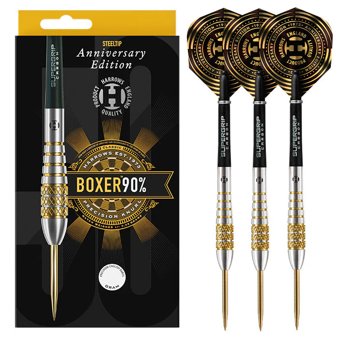 HARROWS Steel-Dart Boxer Bomb 90% Tungsten in 22g, 24g, 26g