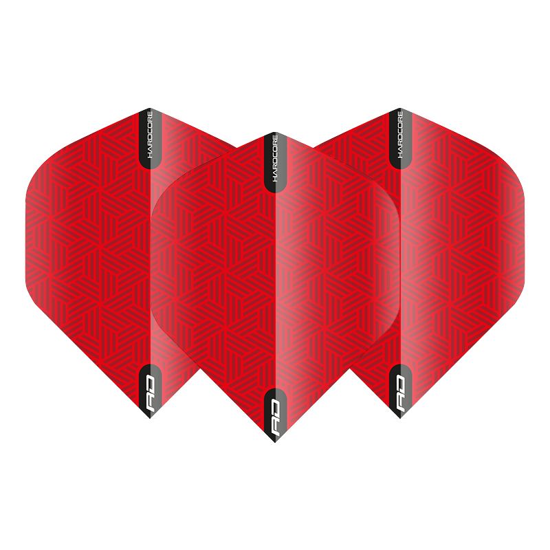 Reddragon Flight Hardcore XT Red (Set = 3 stück / 100 Micron)