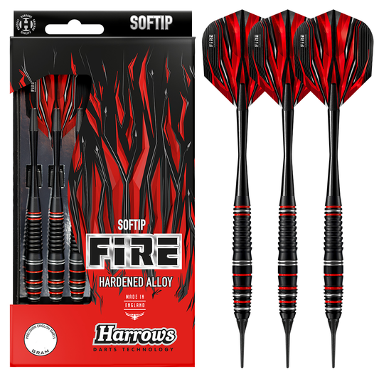 Harrows Fire High Grade Alloy Softdarts 16g, 18g, 20g