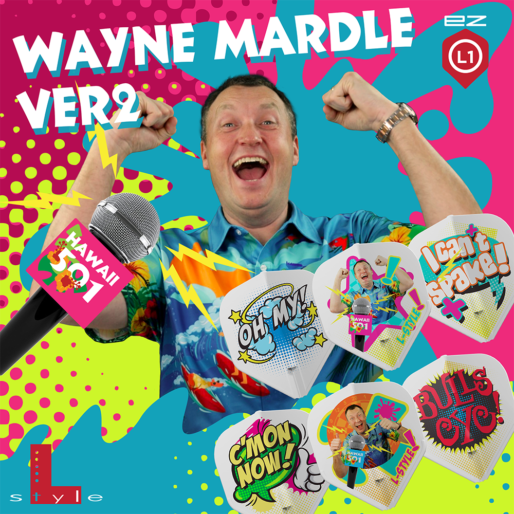 L-Style Flight Signature Champagne Flight: L1EZ Standard Wayne Mardle Type B White