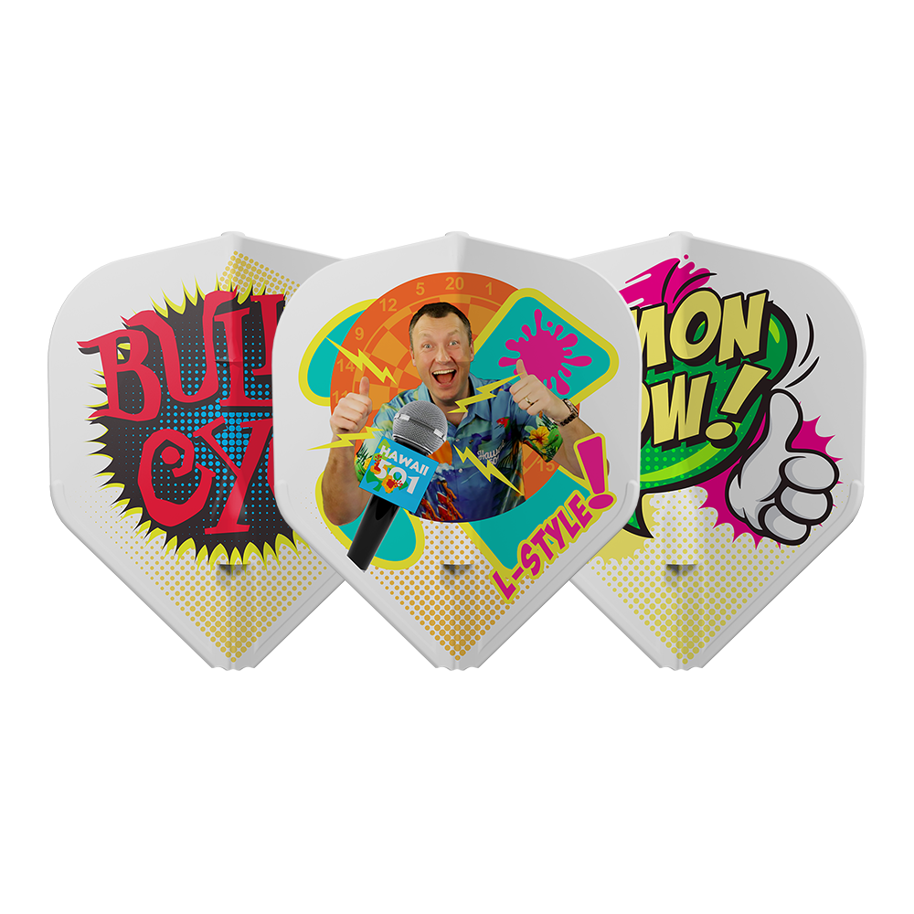 L-Style Flight Signature Champagne Flight: L1EZ Standard Wayne Mardle Type C White