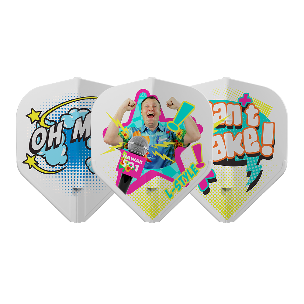 L-Style Flight Signature Champagne Flight: L1EZ Standard Wayne Mardle Type B White