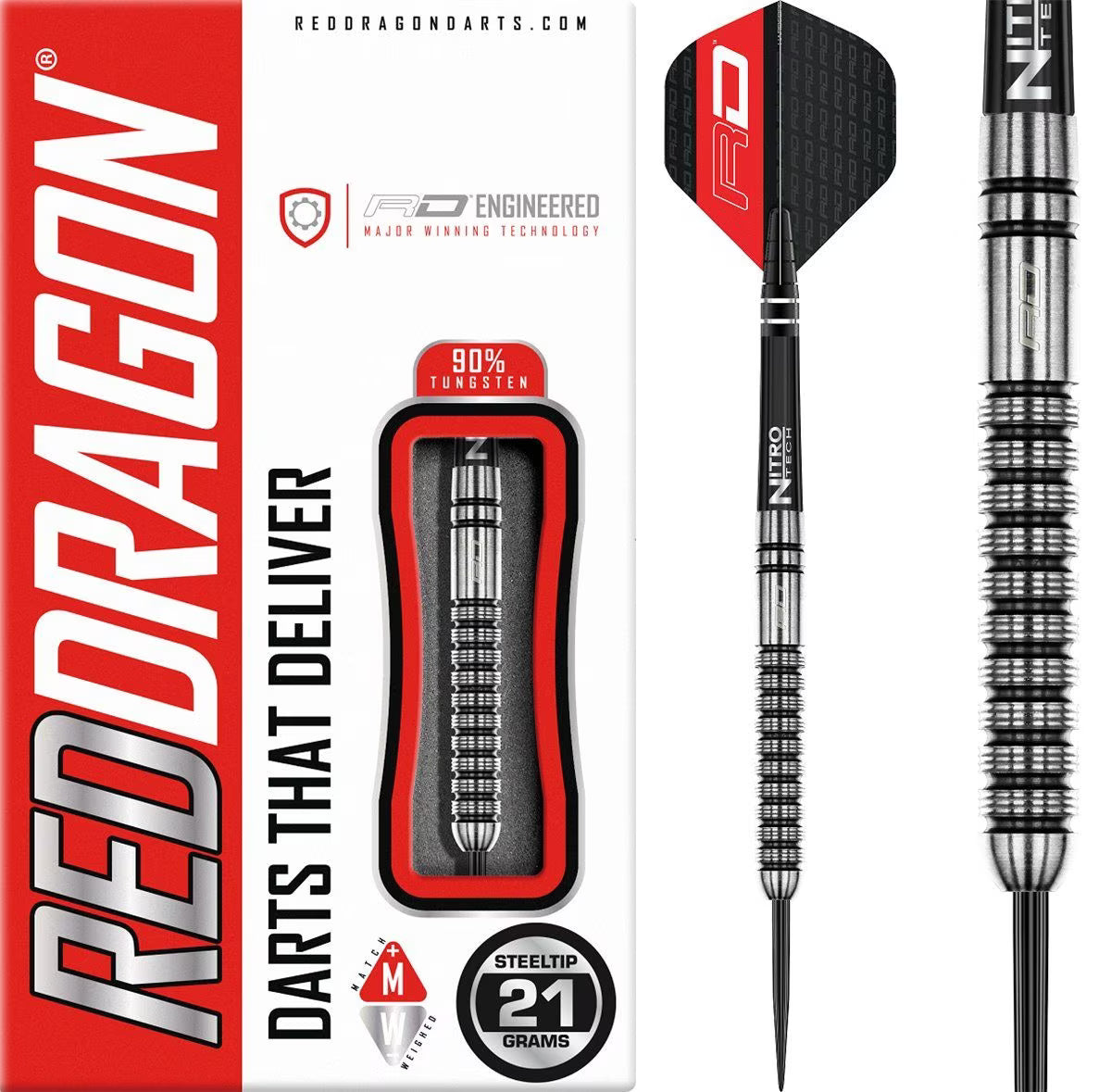 Reddragon Steel-Dart Gian van Veen in 21g und 24g