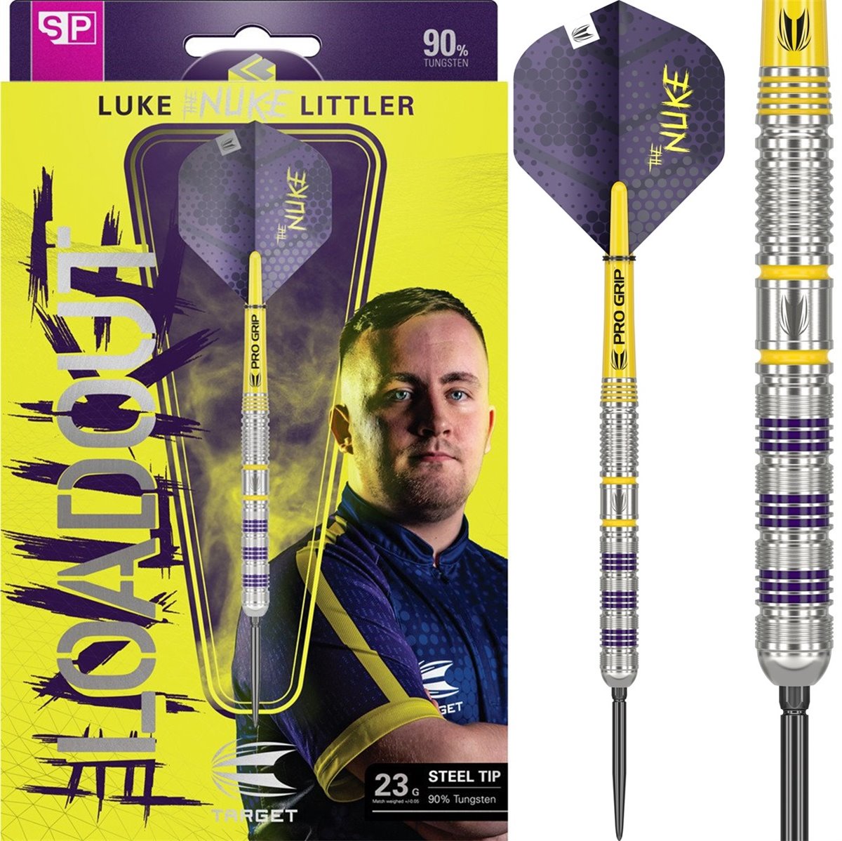 Target Luke Littler Loadout Steeldarts 23g