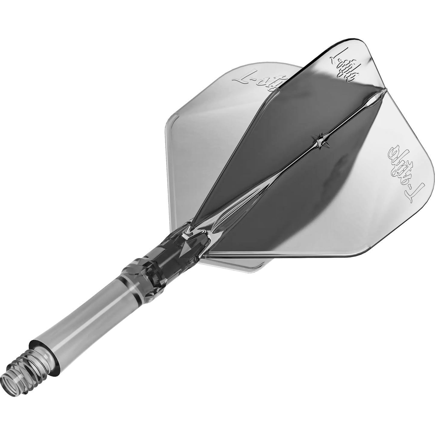 L-Style Flight/Shaft-System L1 Clear Black in 190 (19mm), 260 (26mm), 330 (33mm)