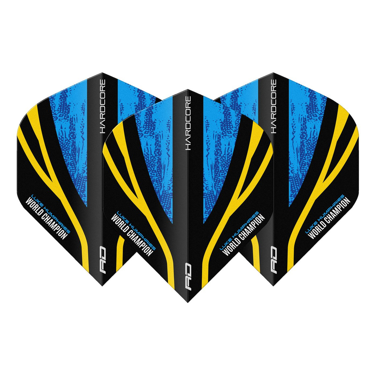 Reddragon Flights Luke Humphries WC Hardcore Standard ( Set = 3 Stück / 100 Micron)