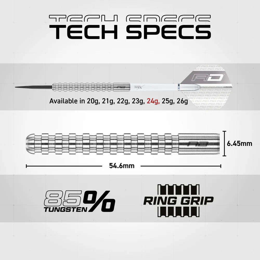 Reddragon Steel-Dart Javelin 85% Tungsten in 20g, 22g, 24g