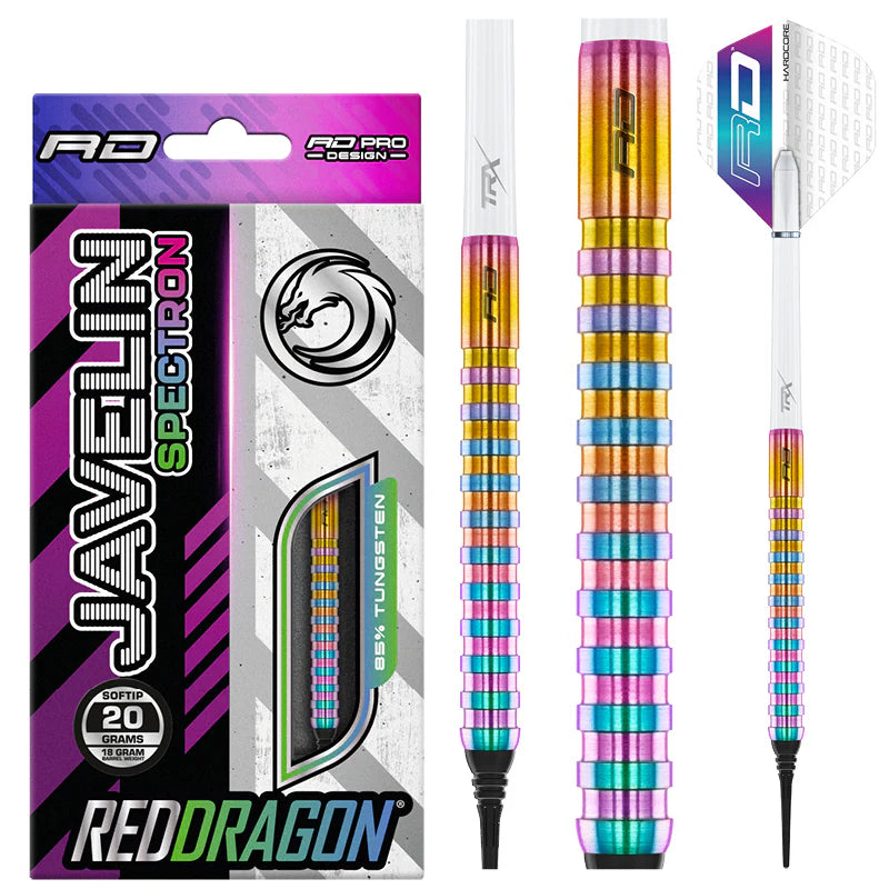 Reddragon Soft-Dart Javelin Spectron 85% Tungsten in 20g