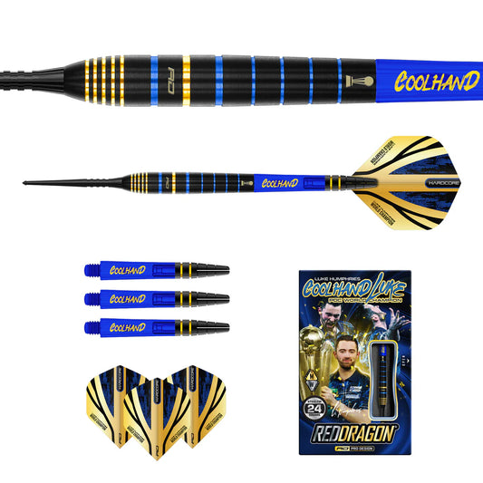 Reddragon Steel-Dart Luke Humphries TX4 Avenger 90% Tungsten in 22g, 24g