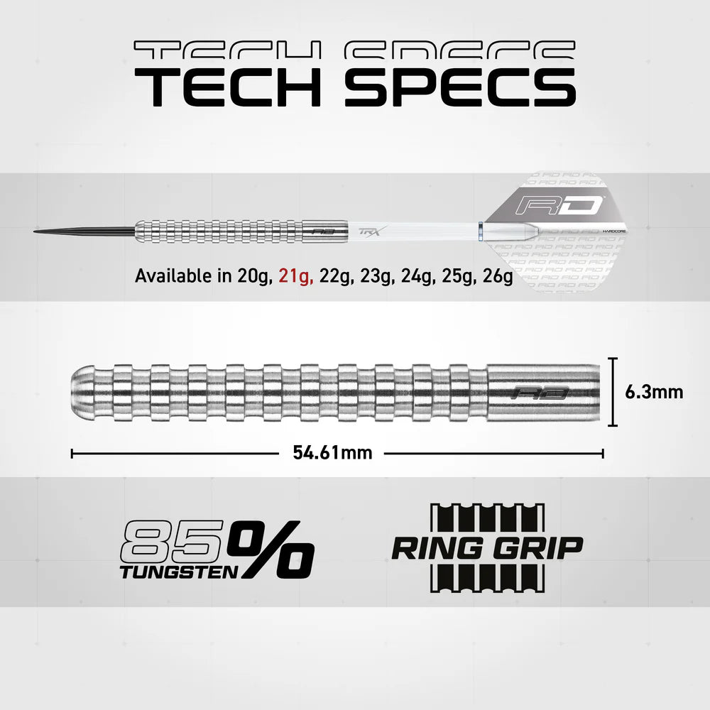 Reddragon Steel-Dart Javelin 85% Tungsten in 20g, 22g, 24g