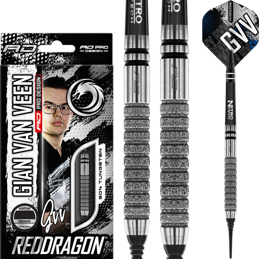 Reddragon Soft-Dart Gian Van Veen Diamond 90% Tungsten in 20g