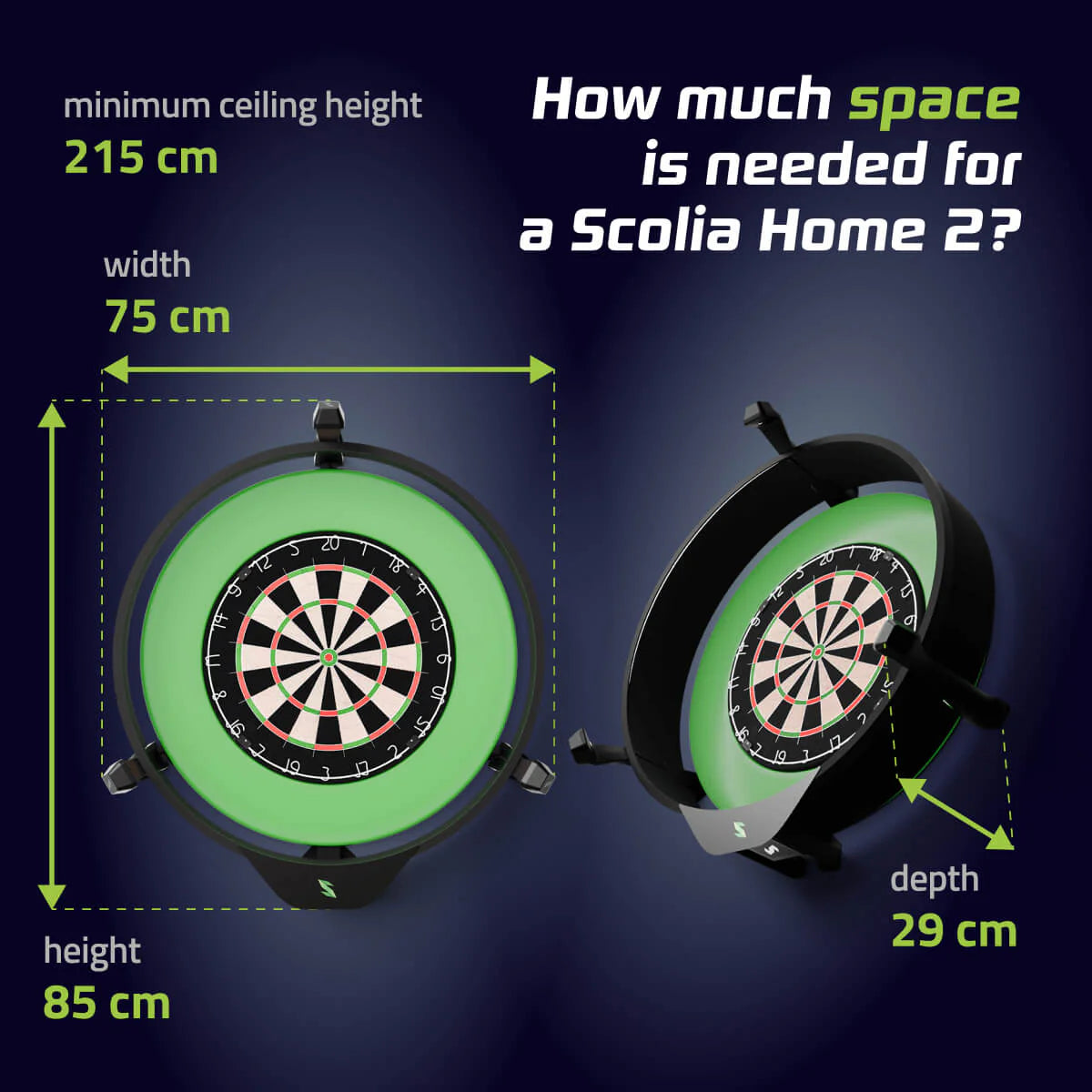 Scolia Home 2 Autoscoring System inkl. Lichtring (Ab sofort Lieferbar!)