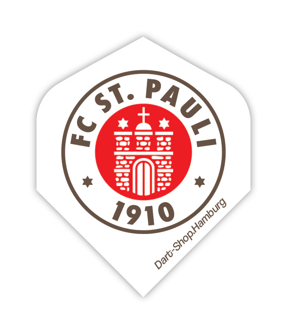 Flight St. Pauli Weiß  2 Sets (6 Flights)