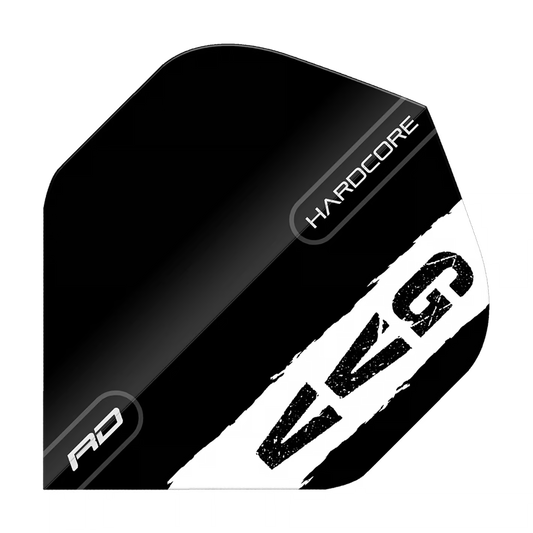 Reddragon Flight Gian van Veen Black GVV Logo Hardcore (Set = 3 Stück / 100 Micron)