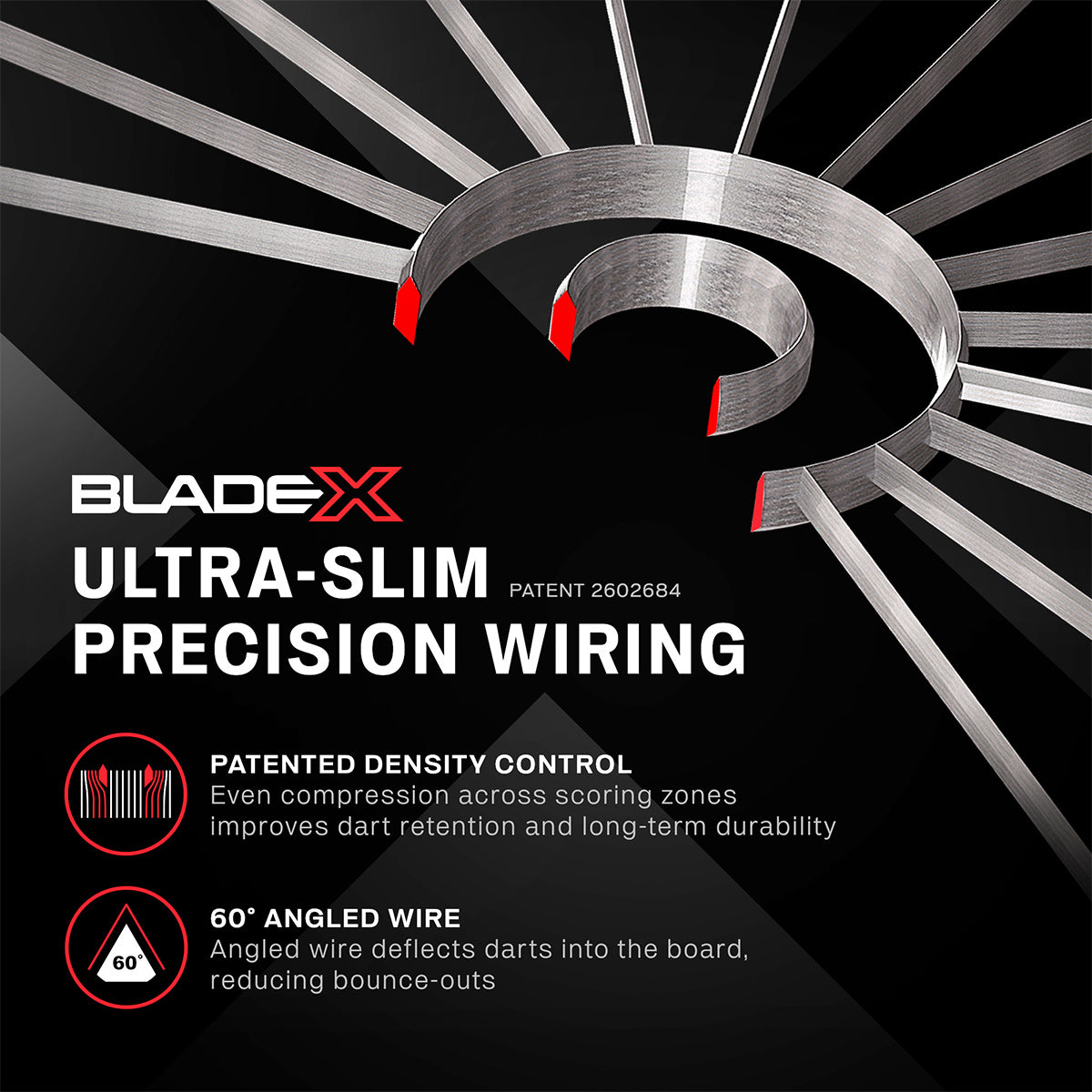 Winmau Dart-Board Blade X (Offizielles Dart-Board der PDC)